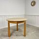 1960 tripod table in beech wood
