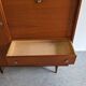 Rosewood display cabinet and secretary from the 50s/60s