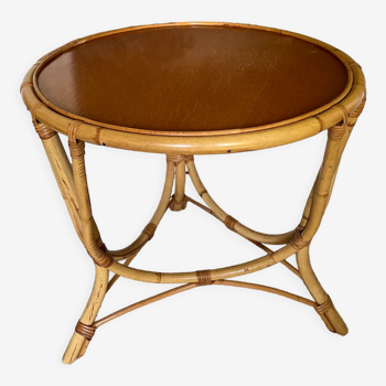 Rattan coffee table