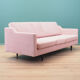 Pink velvet sofa, Danish design, 80's, production: Denmark