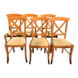 6 Louis Philippe style chairs