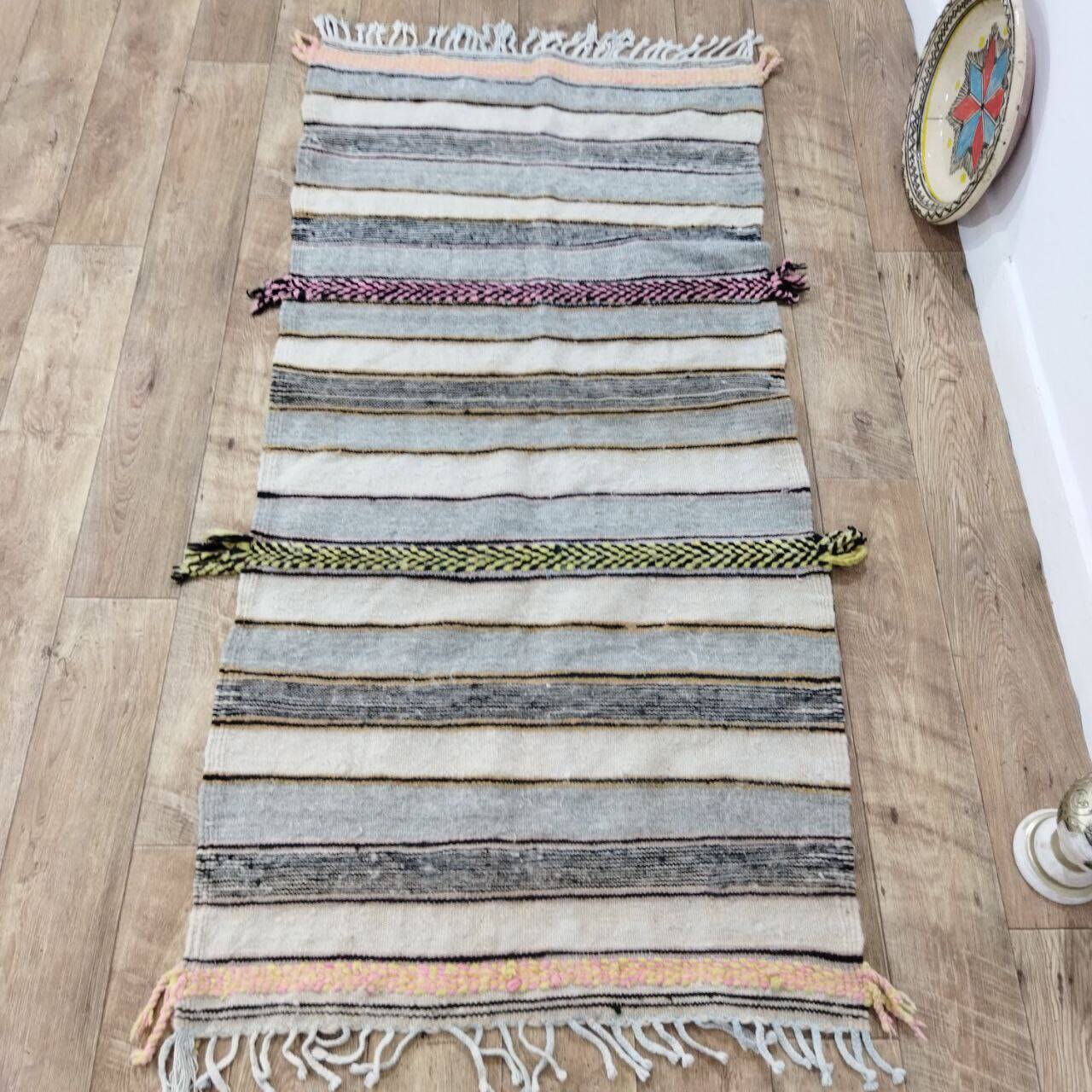 Handcrafted Moroccan Berber Rug 183 X 88CM