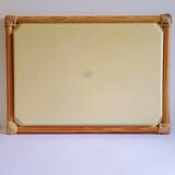 Rattan and fiberglass tray Catherine Escalon Camaieu