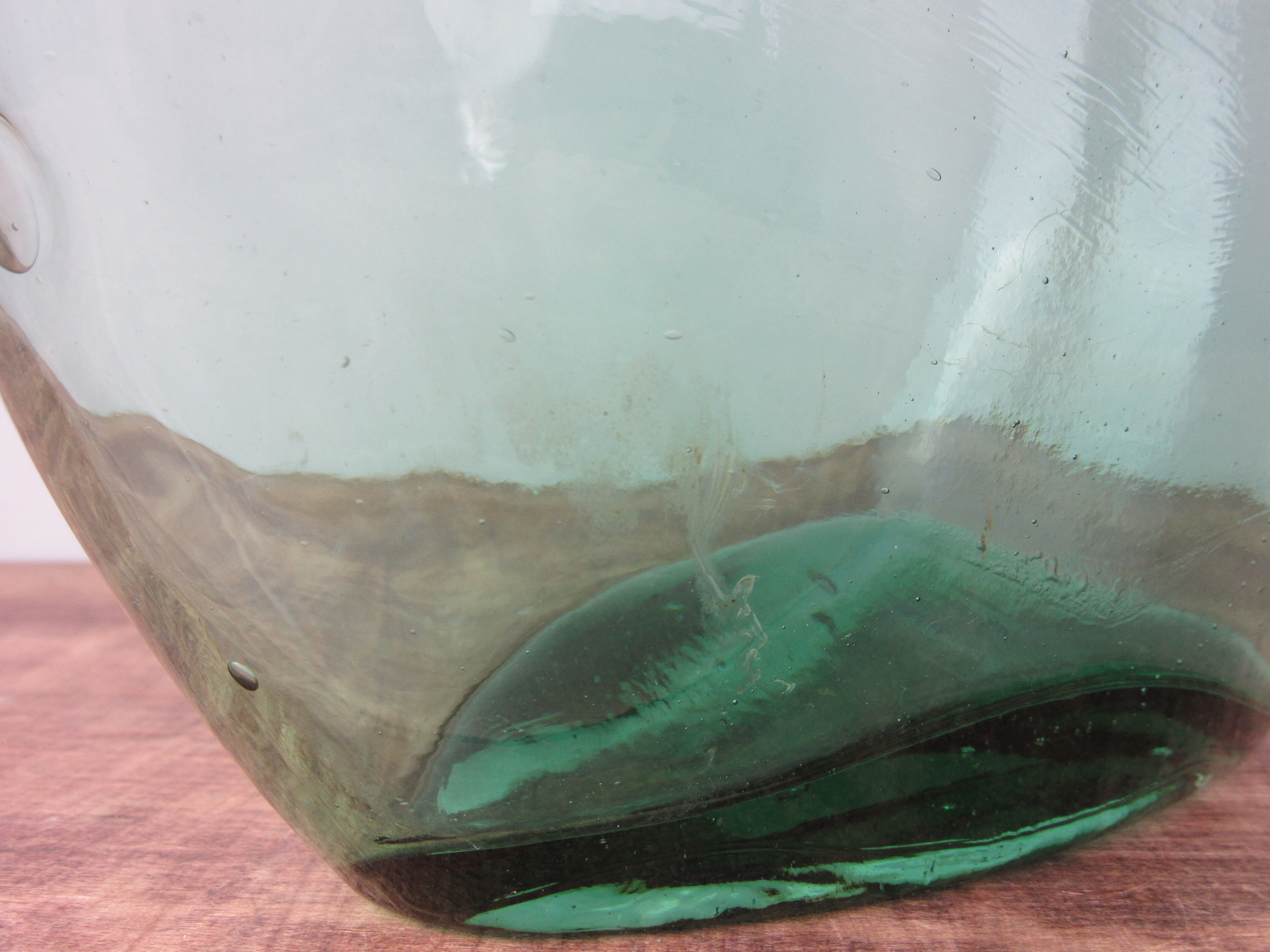 Old glass bottle