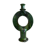Tamegroute pottery candle holder