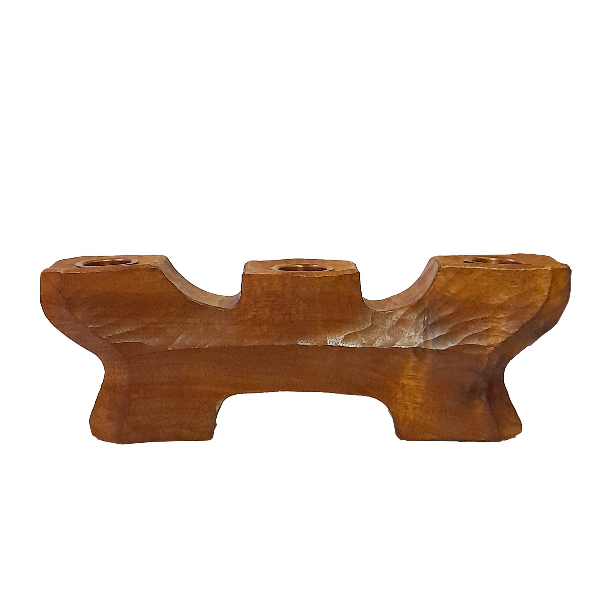Reversible Anthroposophical Candle Holder in Lemon Tree, Dornach School