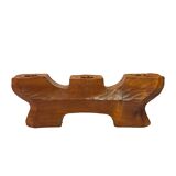 Reversible Anthroposophical Candle Holder in Lemon Tree, Dornach School