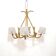4-light rattan and rope pendant light, 1960-1970.