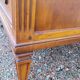 Louis xvi style chest of drawers in cherry wood 3 drawers