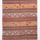 Red & Orange Mid Century Modern Kilim Rug, 174x267Cm