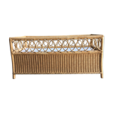 Bed rattan twist "octave"