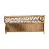 Bed rattan twist "octave"