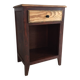 Vintage Bedside Table Compass Legs