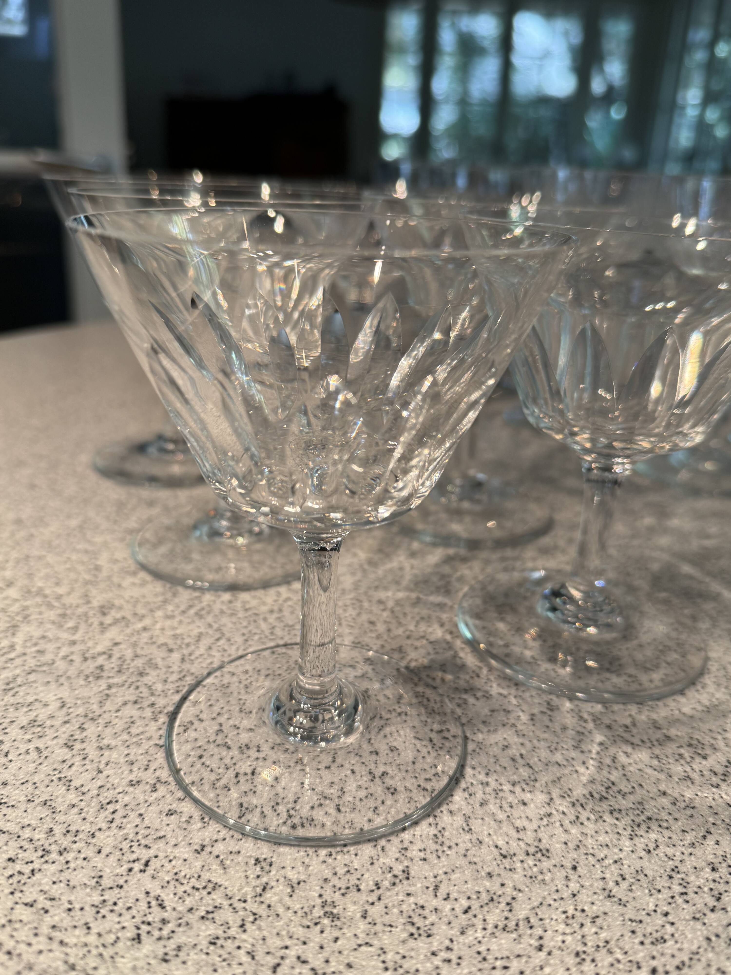 Set of Baccarat glasses model Lorraine