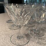 Set of Baccarat glasses model Lorraine