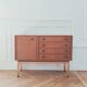 Low buffet / Vintage MDK sideboard renovated in teak, 1960s