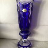 Vase Bleu  En Cristal De VIP