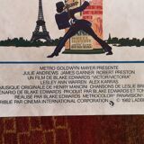 Poster poster cinema 'Victor Victoria'