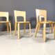 Model 66 dining chairs by Alvar Aalto for Artek, 1960s