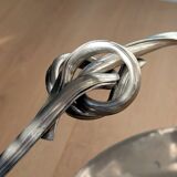 ​Basket  ​in Pewter ​Signed ​Jean Goardère - Arts and crafts