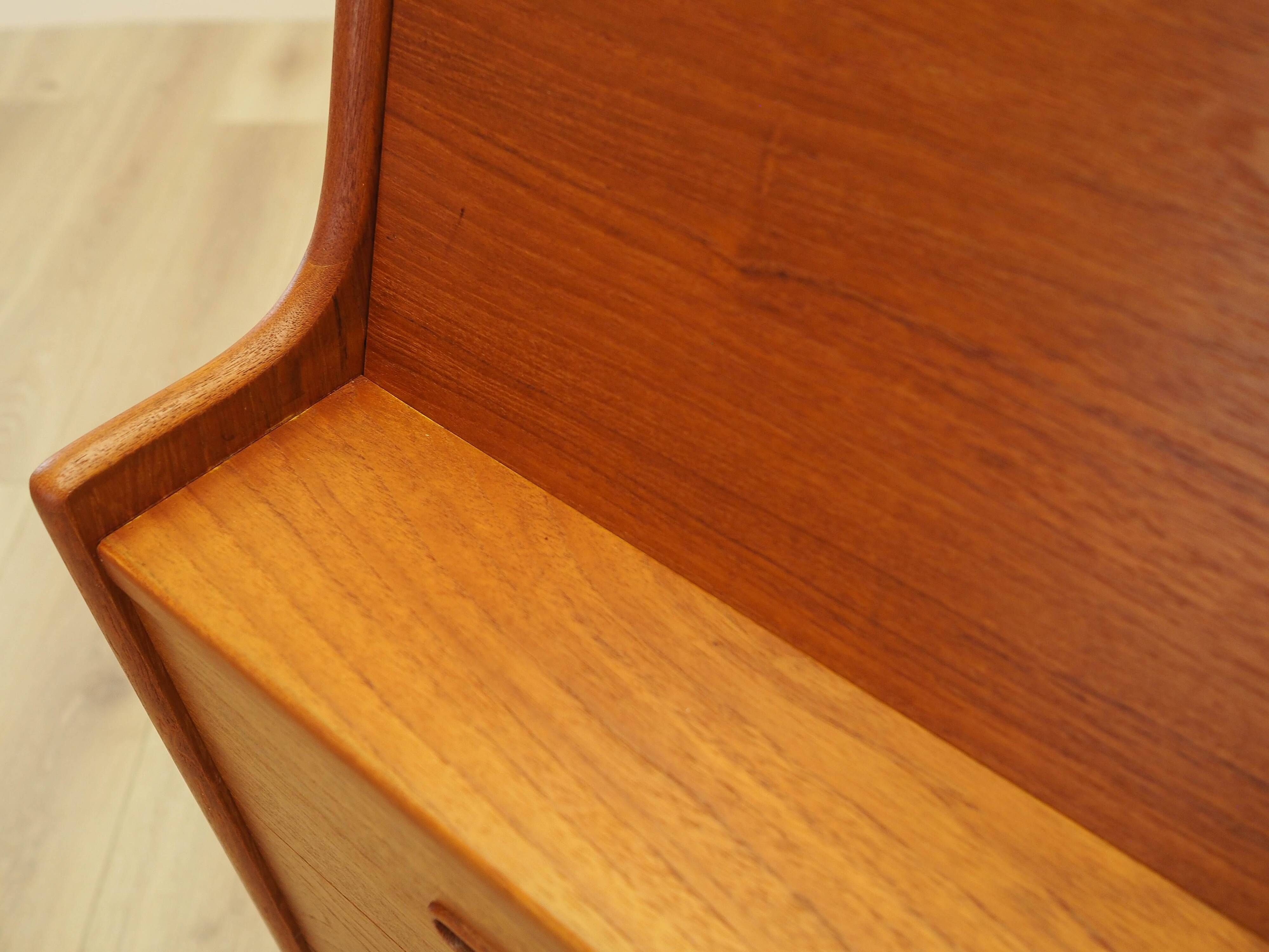 Teak secretary, Danish design, 1960s, Arne Wahl Iversen, Vinde Møbelfabrik