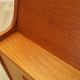 Teak secretary, Danish design, 1960s, Arne Wahl Iversen, Vinde Møbelfabrik