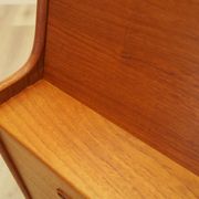 Teak secretary, Danish design, 1960s, Arne Wahl Iversen, Vinde Møbelfabrik