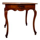 Middle table in walnut period Louis XV around 1730