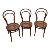 7 Chairs Marche Gebrüder Thonet and Wackerlin & C. original model no. 18