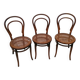7 Sedie Marche Gebrüder Thonet e Wackerlin & C. originali modello n.18