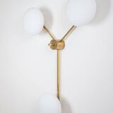 Trienale Ceiling Light in Brass