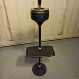 Magazine holders documents on foot ashtray