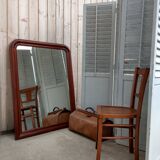 Louis Philippe mirror in mahogany 120x90cm