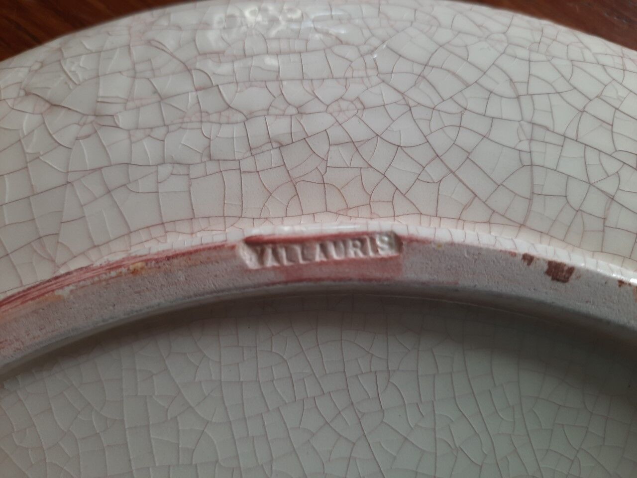 Vallauris ceramic plate