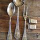 51-piece silver-plated cutlery set, vintage