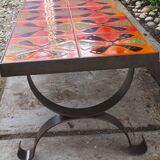 Table low ceramic vintage