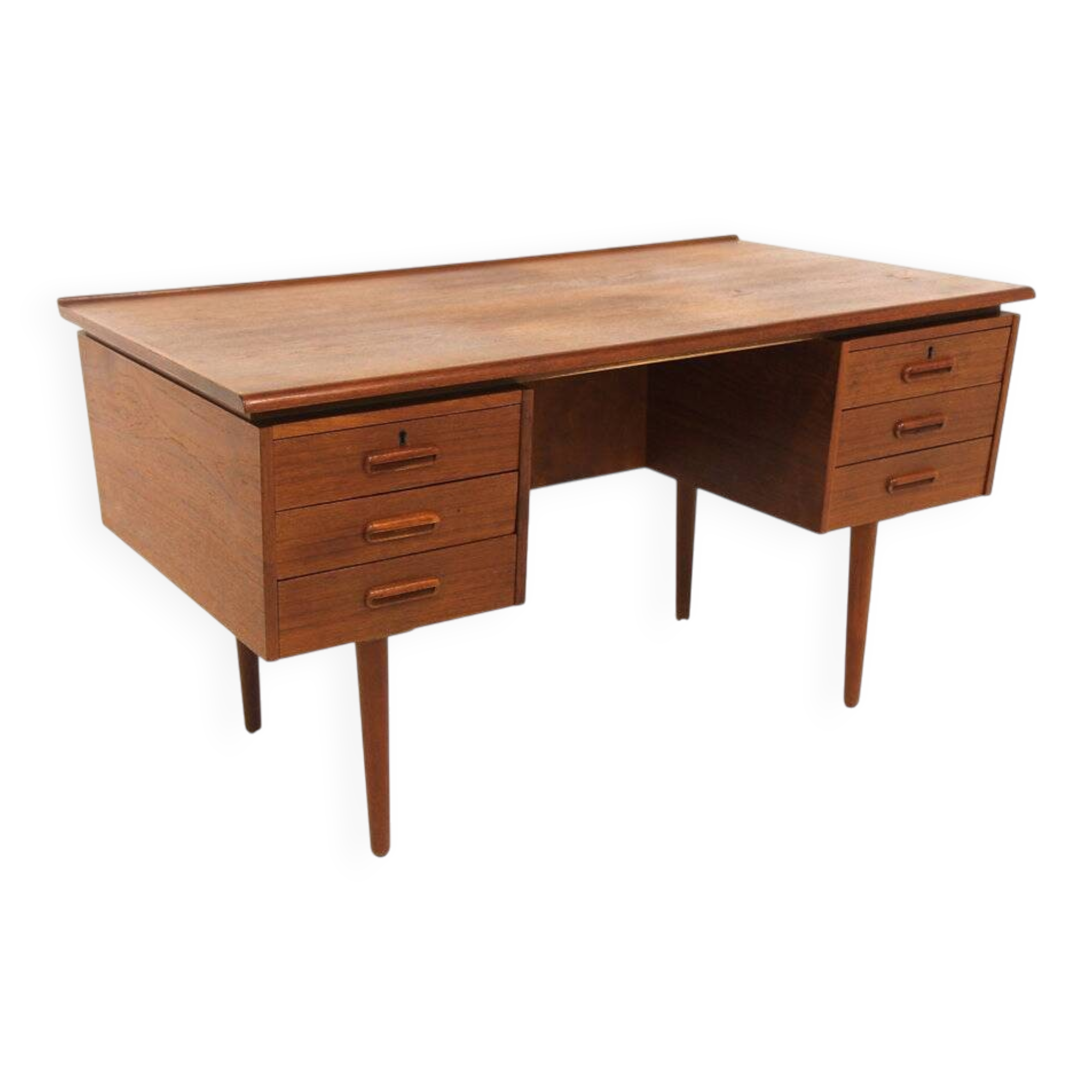 Scandinavian teak desk, Denmark, 1960