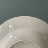 Series of 8 Marie-Louise soup plates, Moulin des Loups and Hamage