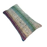Vintage turkish kilim cushion cover , 30 x 60 cm