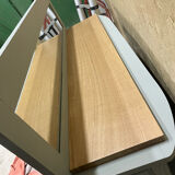 Art Deco console in oak