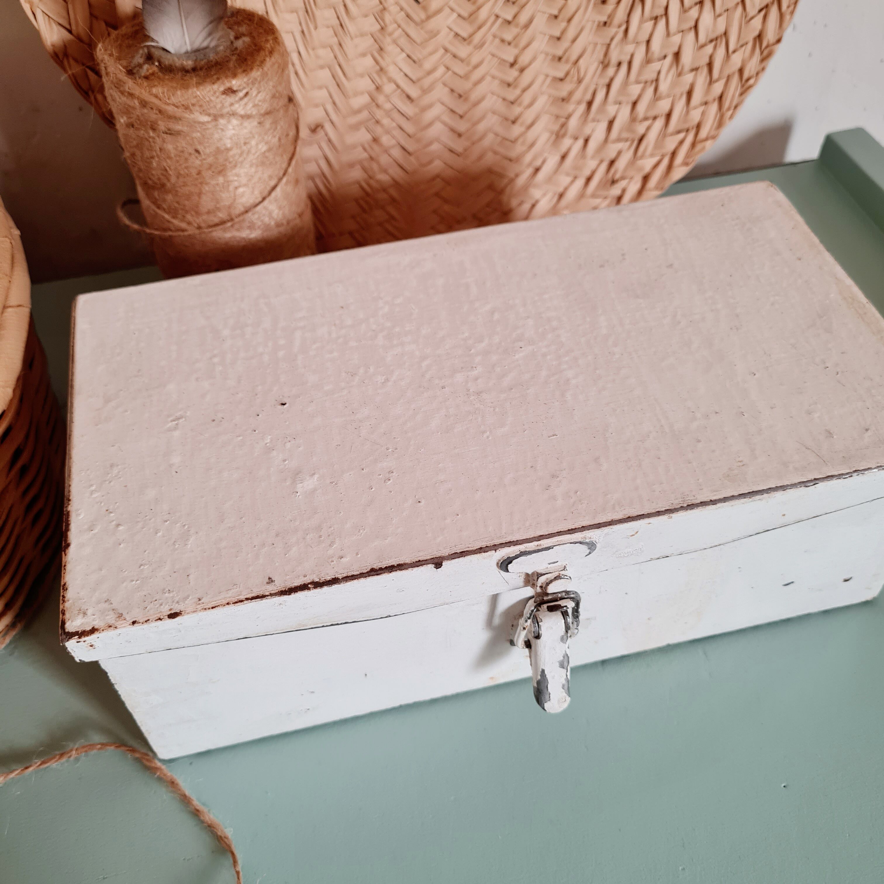 White metal workshop box