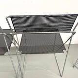 Set of 6 Nuova X-Line chairs, 1977