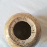 Vase ball ceramic raku