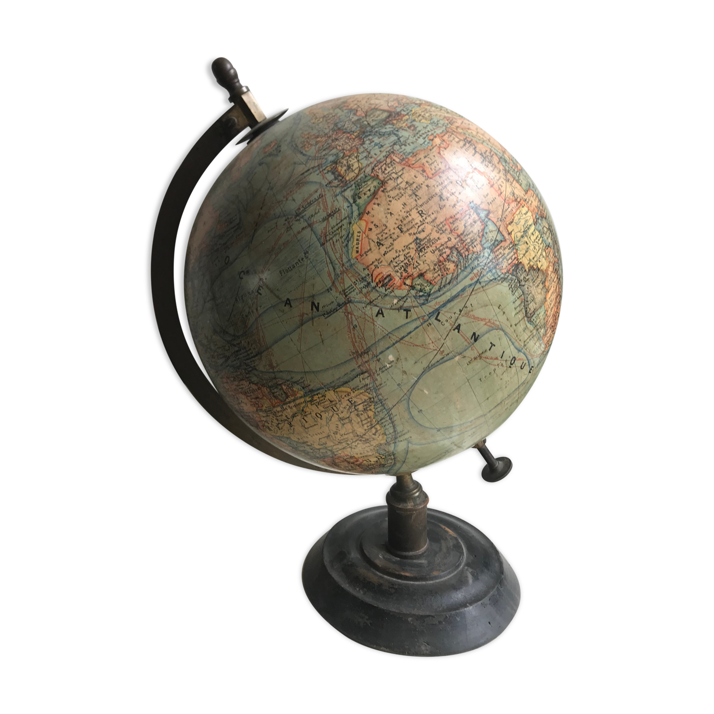 Globe terrestre Forest 19 ieme