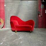 Small sofa / Daybed Koala model by Elisabeth Garouste and Mattia Bonetti