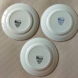 8 Johnson Bros "Coaching Scenes" English dessert plates