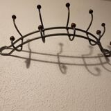 Half moon shaped wall hook