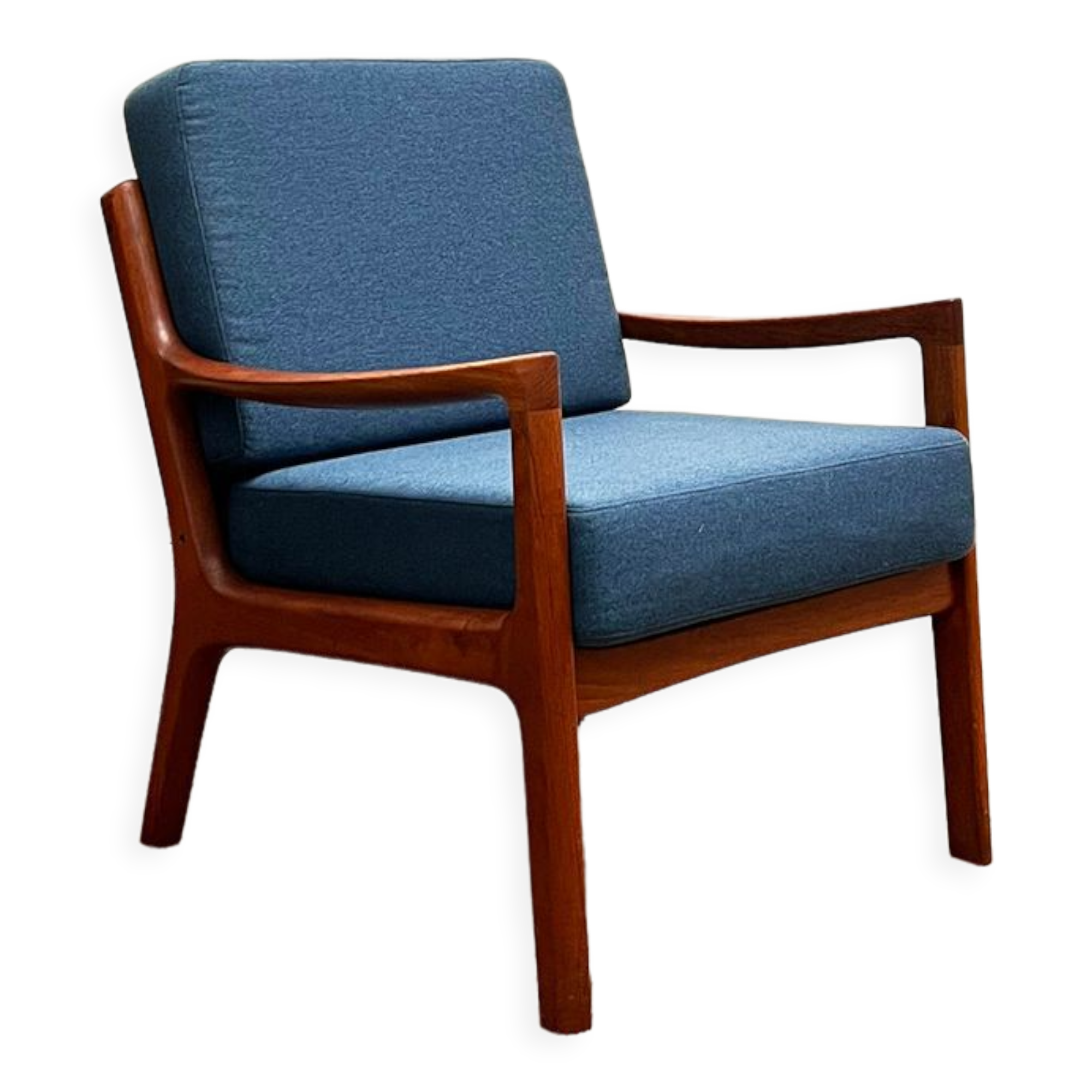 Teak armchair by Ole Wanscher for France & Son, Mid Century Modern Danish Design, 1950er