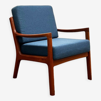 Teak armchair by Ole Wansch for France & Son, Mid Century Modern Danish Design, 1950er