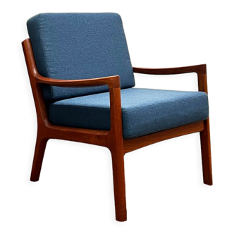 Teak armchair by Ole Wanscher for France & Son, Mid Century Modern Danish Design, 1950er